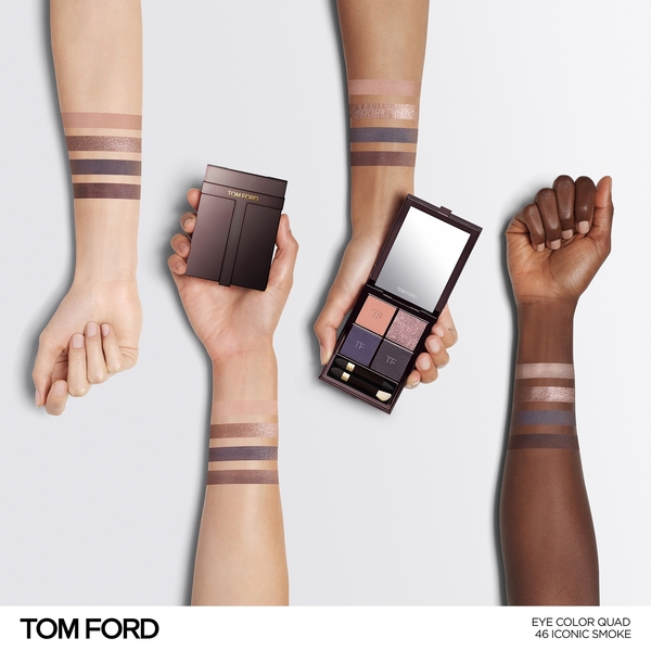  Tom Ford Runway Eye Colour Quad (various Shades) - 46 Iconic Smoke 