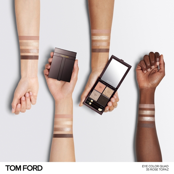  Tom Ford Runway Eye Colour Quad (various Shades) - 35 Rose Topaz 