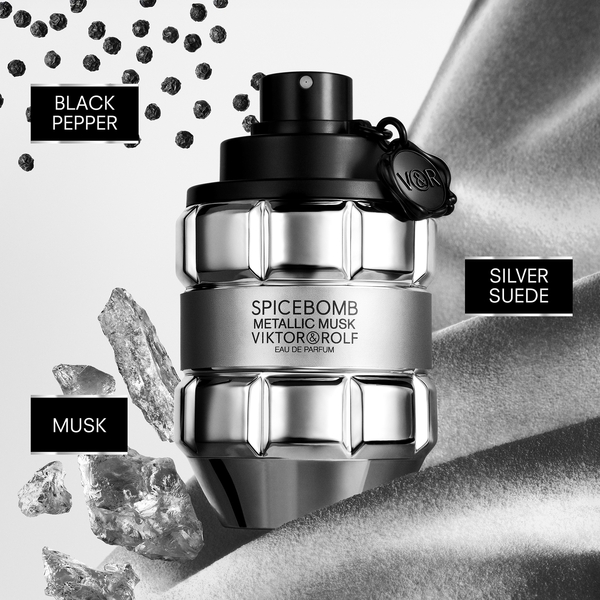  Viktor & Rolf Spicebomb Metallic Musk Eau De Parfum 50ml 