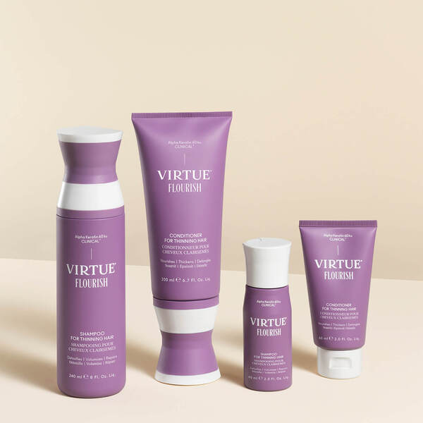  Virtue Flourish Shampoo For Thinning Hair 240ml 