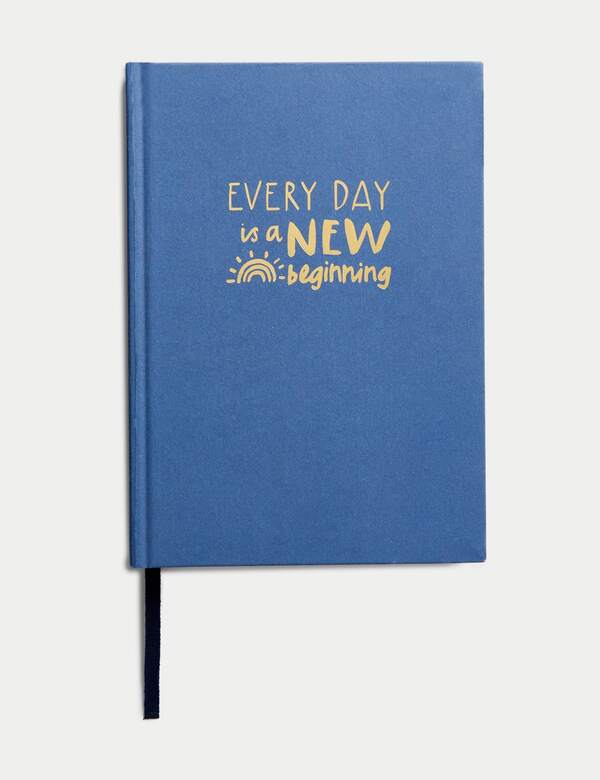  2025 Large A5 Undated Journal - Mindfulness Design 