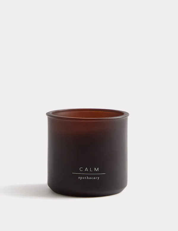  Apothecary Calm Refillable Scented Candle Amber 