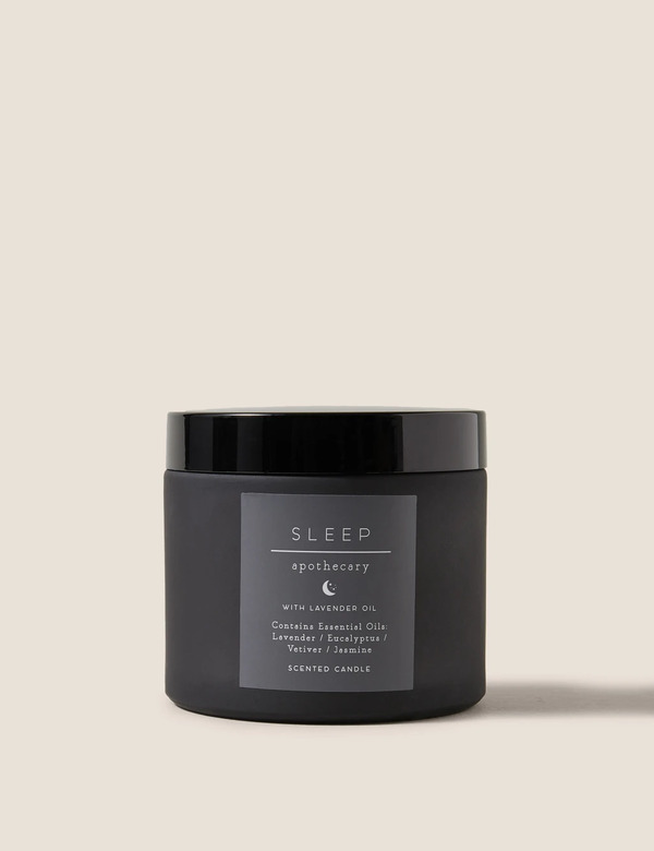  Apothecary Sleep Scented Candle Grey 