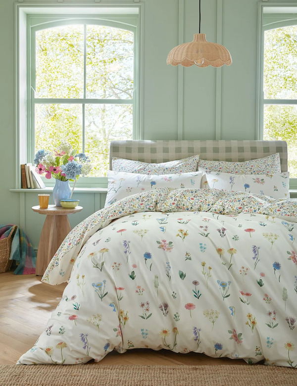  Bluebellgray Pure Cotton Woodbridge Bedding Set Multi 