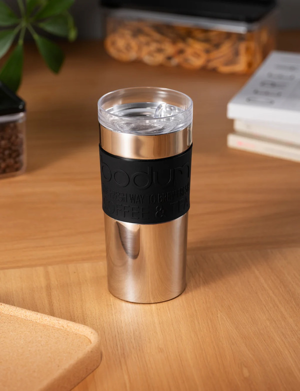  Bodum Vacuum Travel Mug 355ml Silver 