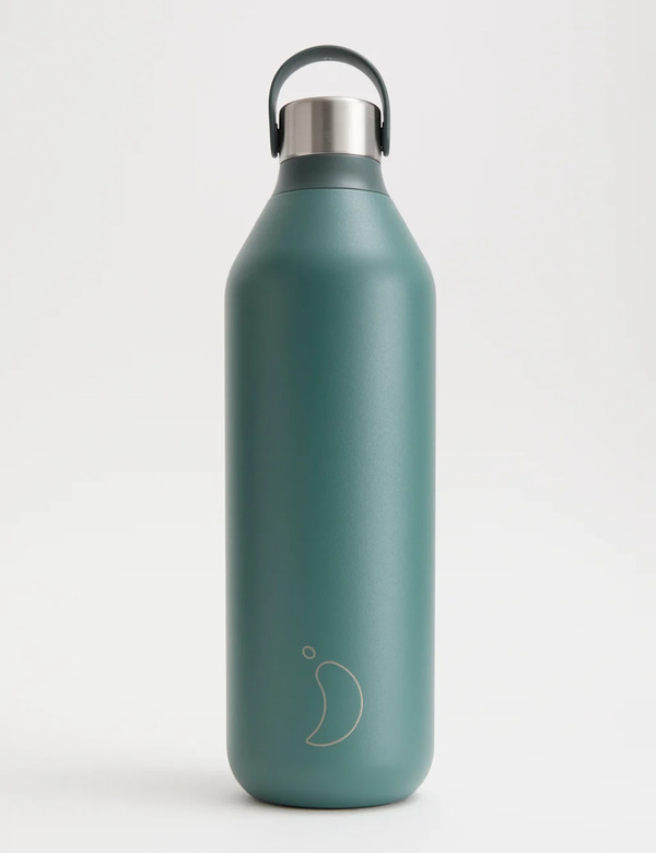  Chilly's Series 2 Water Bottle 1 Litre Pine Green 