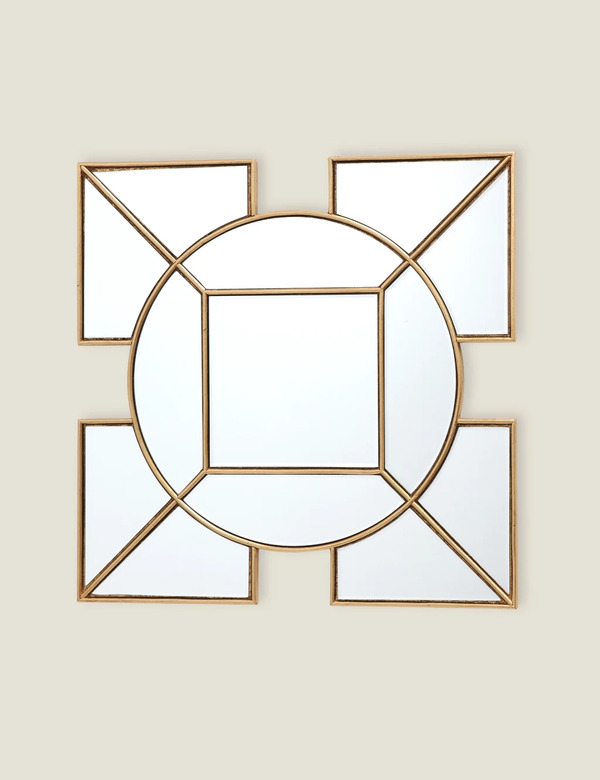  Dar Lyshia Wall Mirror Gold 