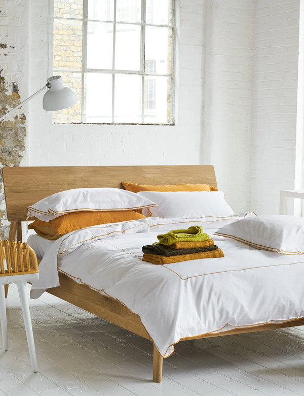 Designers Guild Pure Cotton Astor Bedding Set Yellow Mix 
