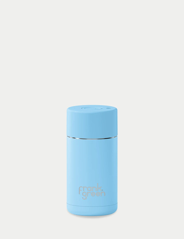  Frank Green Stainless Steel Travel Mug 355ml Sky Blue 