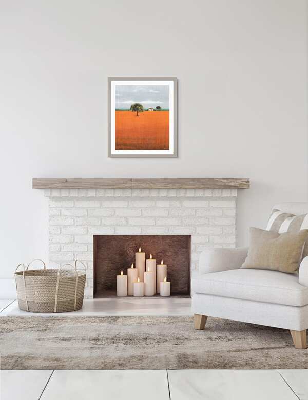  Gallery Direct Evening Glow Nature Rectangle Framed Art Multi 