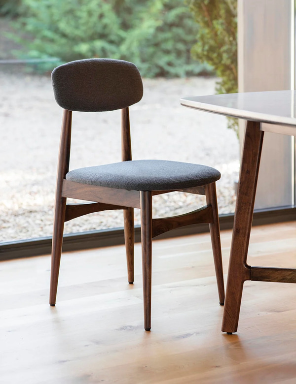  Gallery Direct Set Of 2 Barcelona Dining Chairs Dark Brown 