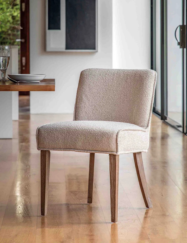  Gallery Direct Set Of 2 Tarnby Dining Chairs Beige Mix 