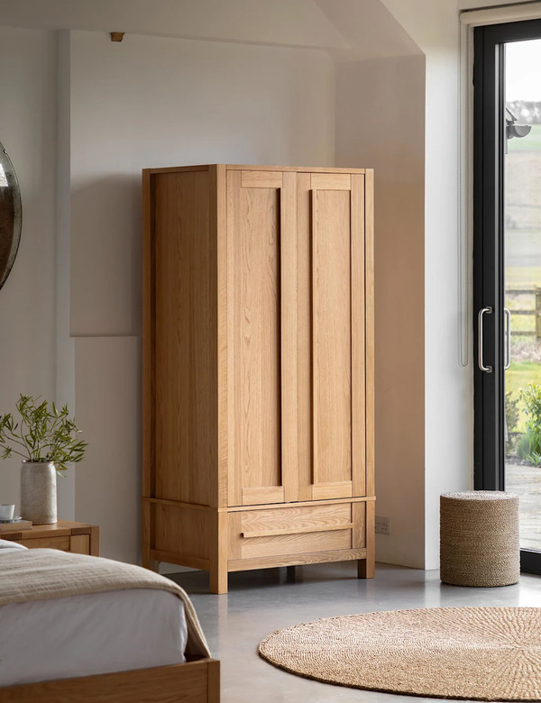  Gallery Direct Sonoma™ Double Wardrobe Oak 