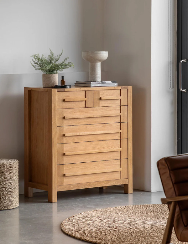  Gallery Direct Sonoma™ 6 Drawer Chest Oak 