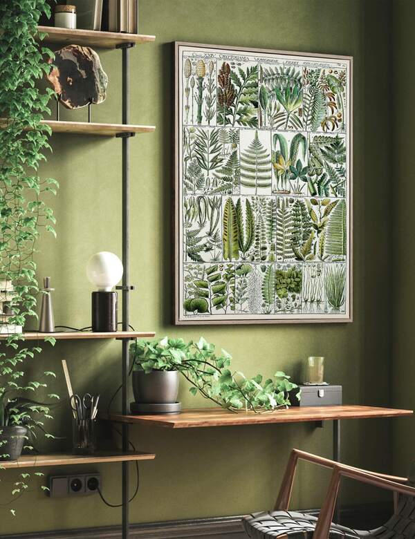  Gallery Direct The Botanist Botanical Framed Art Neutral 