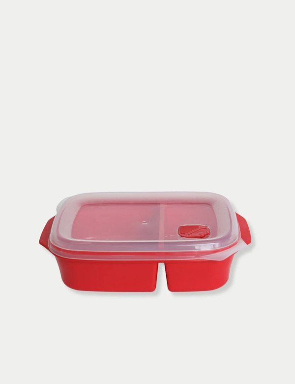  Good2heat Divided Microwave Container Red 