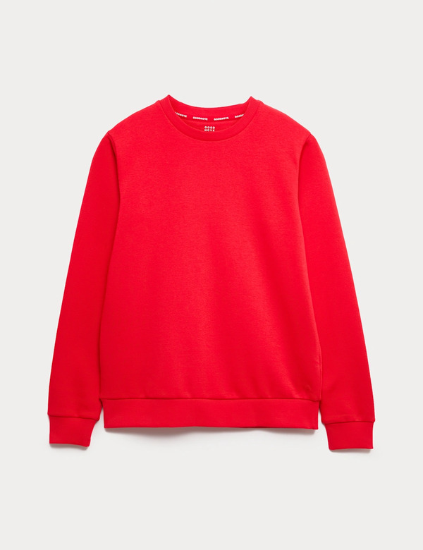  Goodmove Unisex School Sweatshirt (3-16 Yrs) Red 