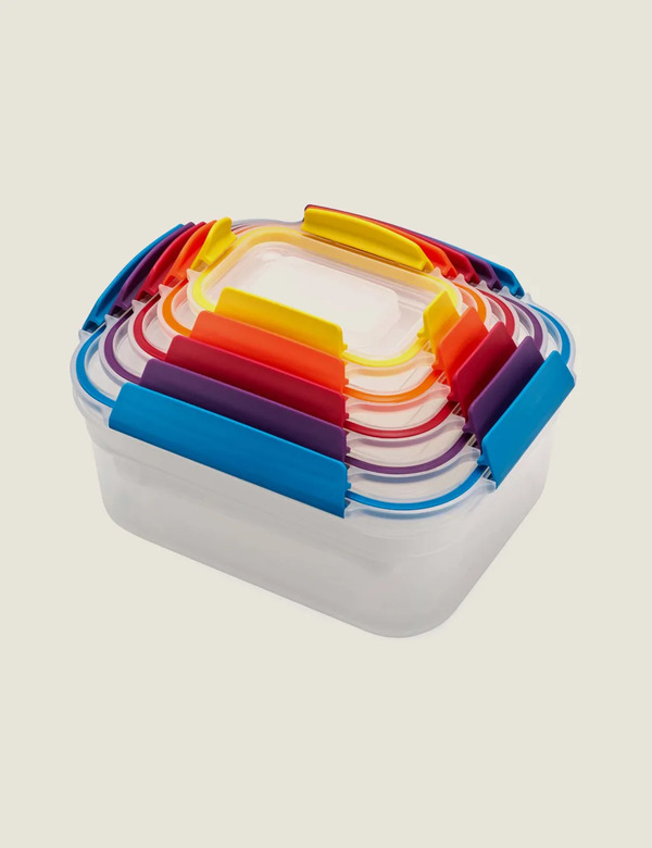  Joseph Joseph Set Of 5 Nest Lock Storage Containers Multi 