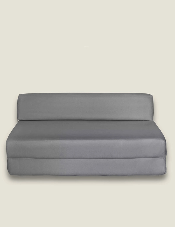  Kaikoo Grey Double Chair Bed Grey 