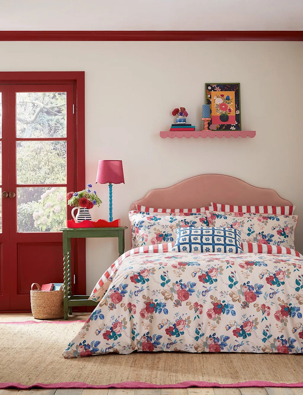  Land & Shore Pure Cotton Alec Bedding Set Multi 