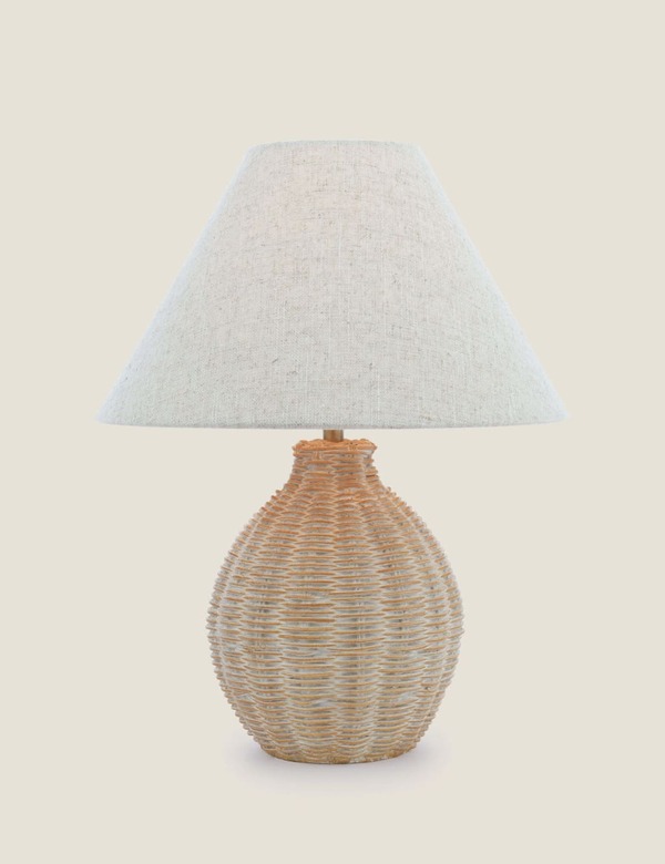  Laura Ashley Fernhill Table Lamp Cream 