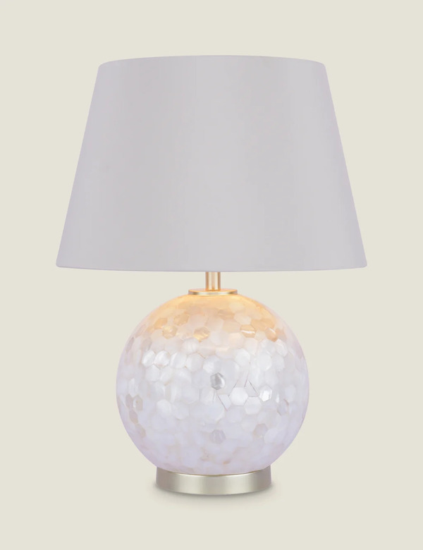  Laura Ashley Mathern Table Lamp Champagne 