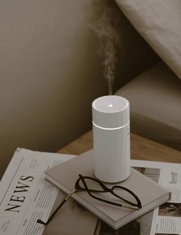  Made By Zen Nomad Aroma Rechargeable Electric Diffuser White 