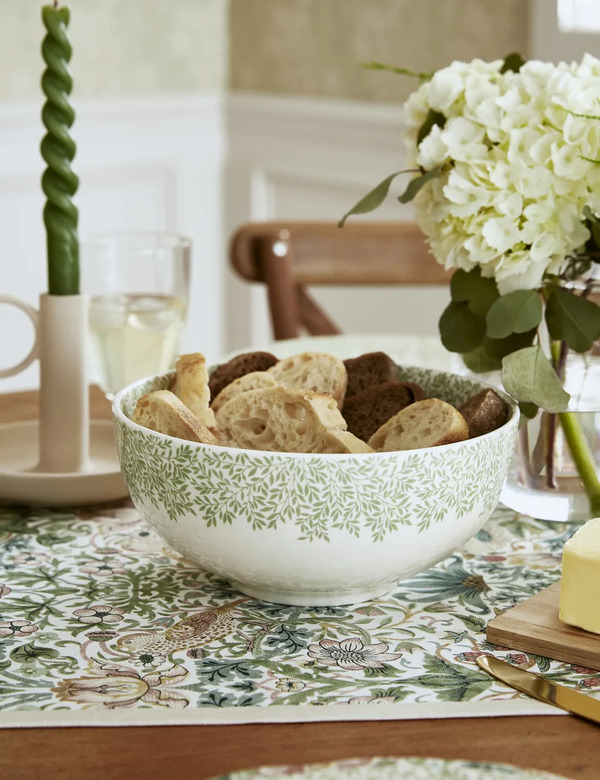  Morris & Co Morris & Co. Standen Serving Bowl Green 