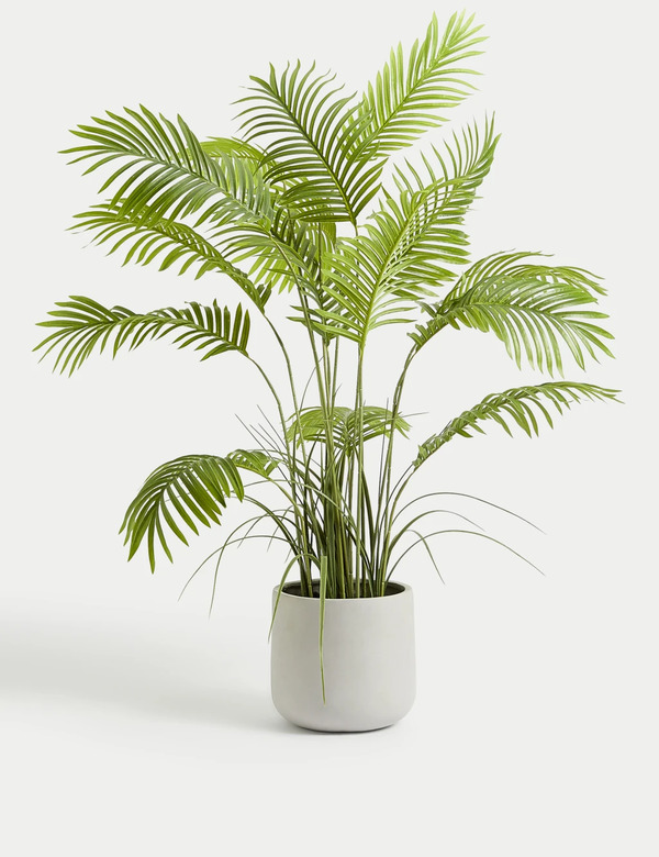  Moss & Sweetpea Artificial Floor Standing Palm Green 