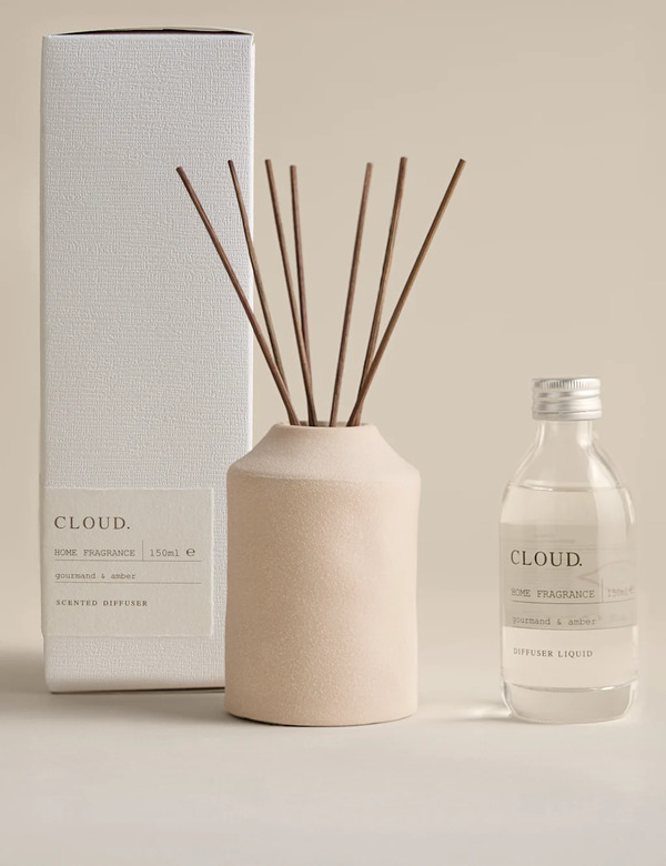  M&s Cloud Ceramic 150ml Diffuser Neutral 