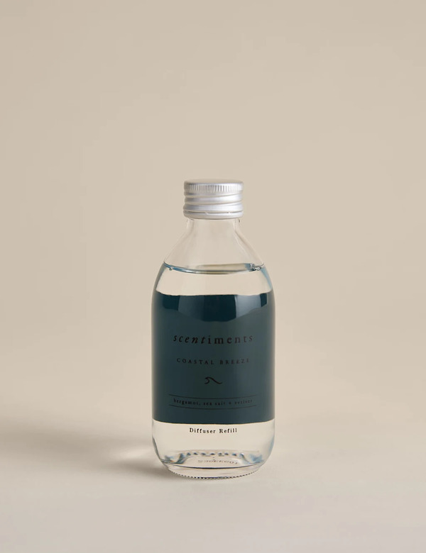  M&s Coastal Breeze 200ml Diffuser Refill Blue Mix 