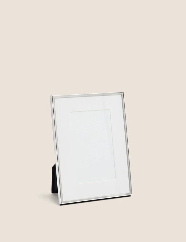  M&s Elegant Photo Frame 4x6 Inch Silver 