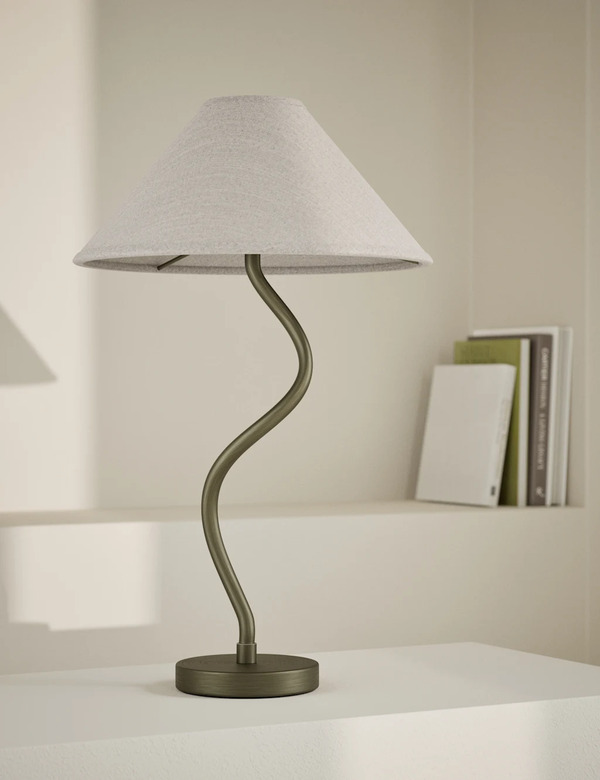 M&s Hallie Table Lamp Cream 