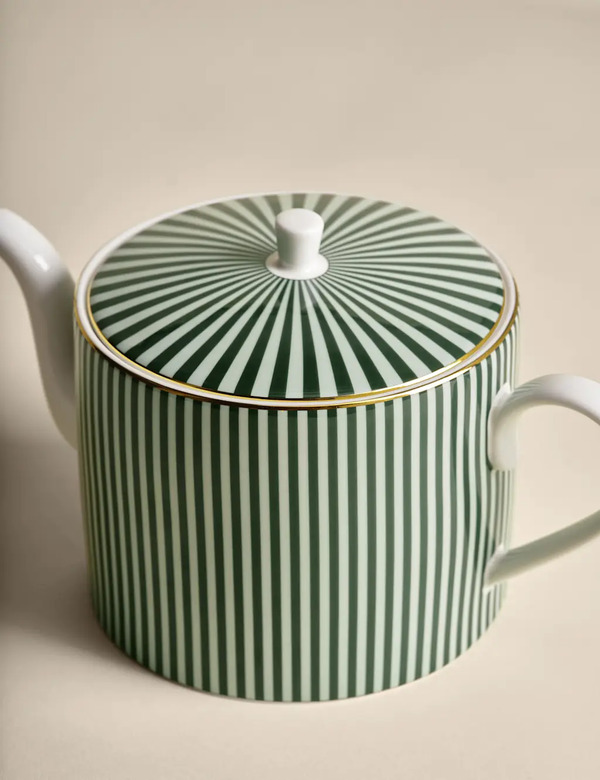  M&s Hampton Teapot Green 