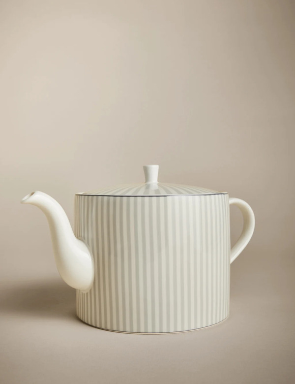  M&s Hampton Teapot Grey 