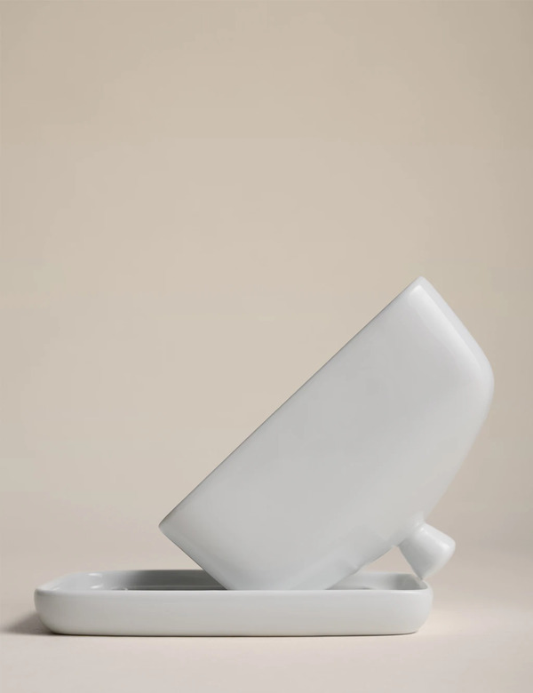  M&s Maxim Butter Dish White 