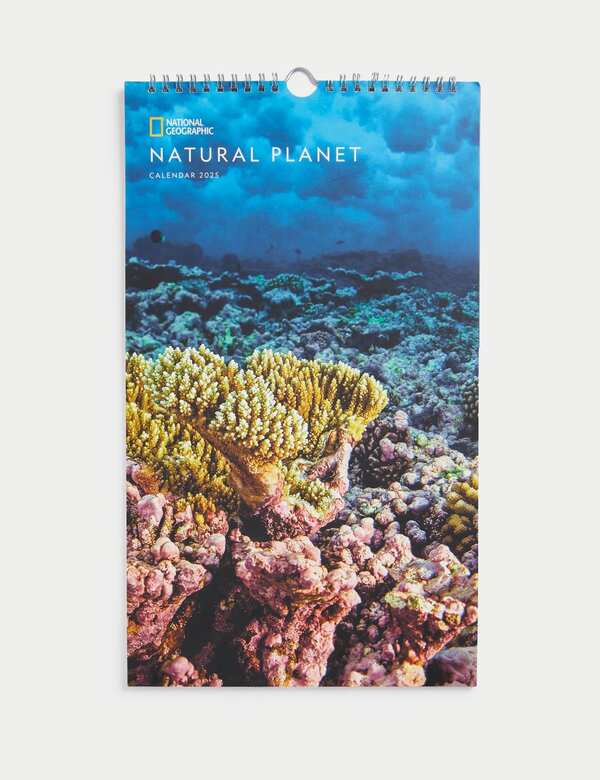  M&s 2025 Medium Calendar - National Geographic Natural Planet 