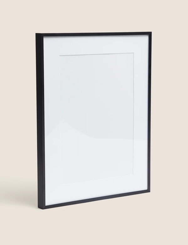  M&s Milan Metal Photo Frame A4 Black 