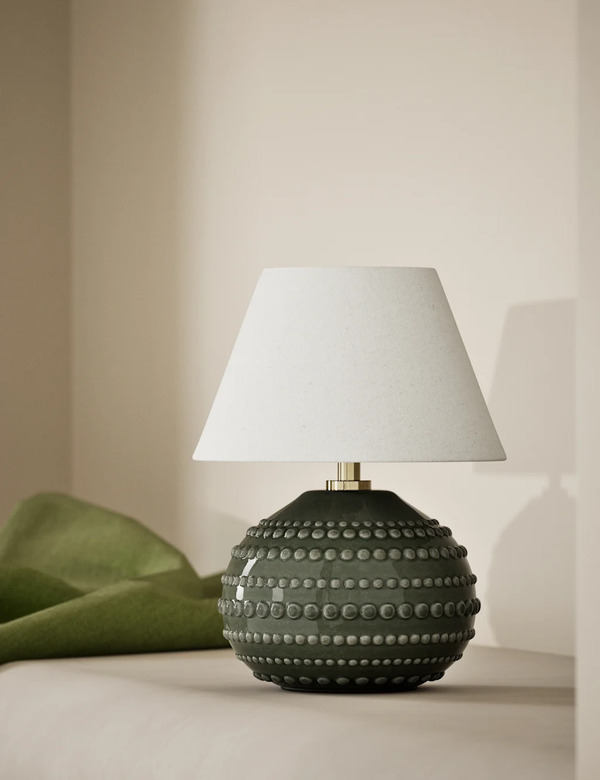  M&s Mini Rio Rechargeable Led Table Lamp Green 