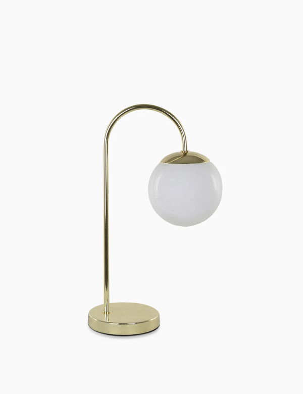  M&s Opal Globe Table Lamp White 