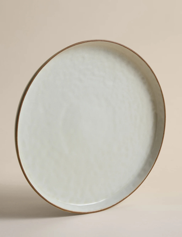  M&s Picky Bits Round Platter Natural 