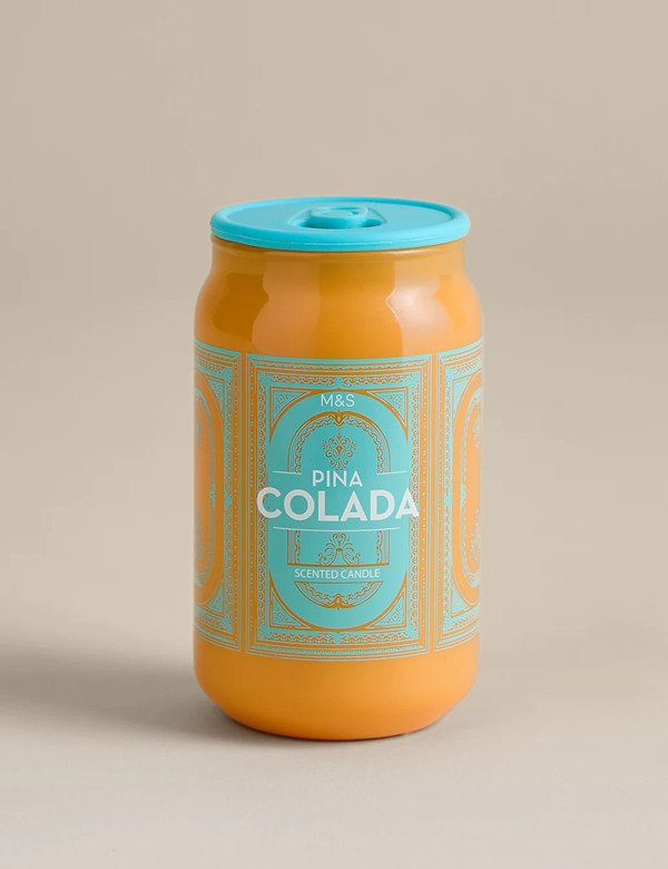  M&s Pina Colada Tinny Scented Candle Multi 