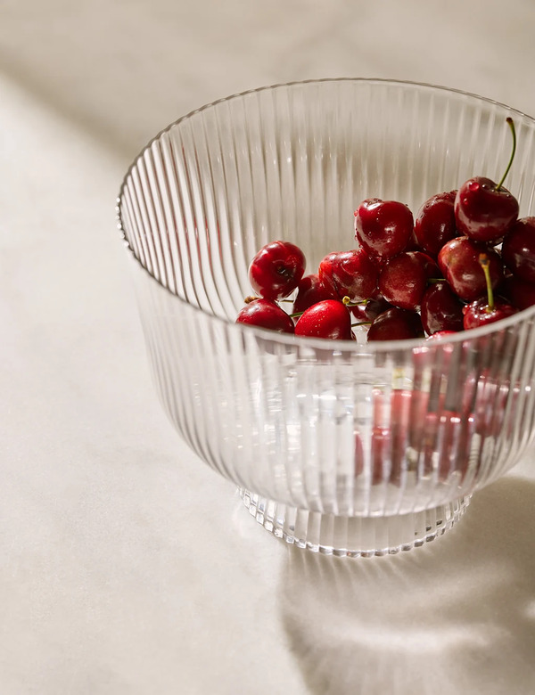  M&s Ribbed Trifle Bowl 