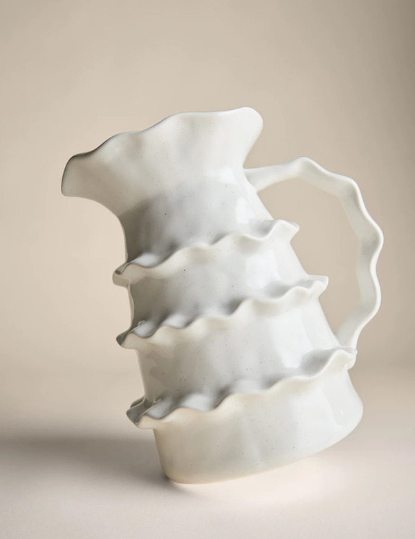  M&s Ruffle Layer Jug Cream 
