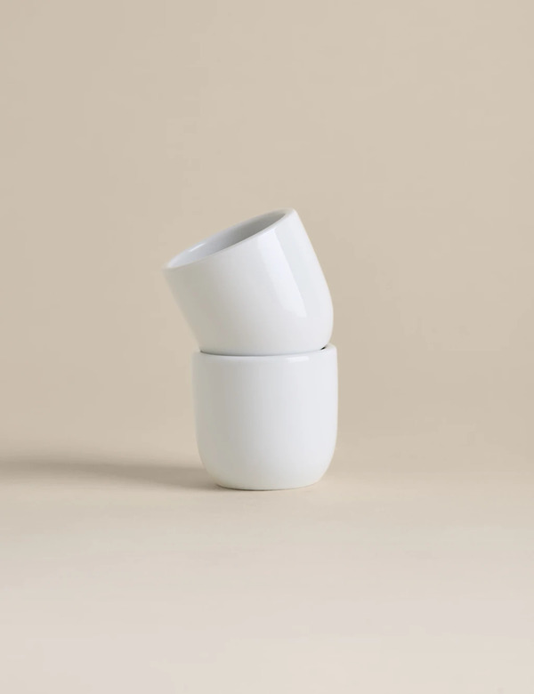  M&s Set Of 2 Maxim Egg Cups White 