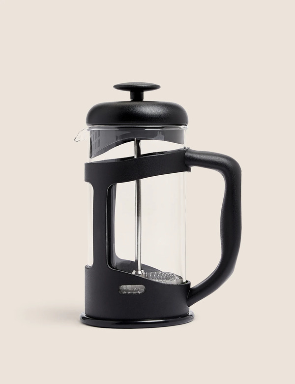  M&s Vienna 3 Cup Cafetiere Black 