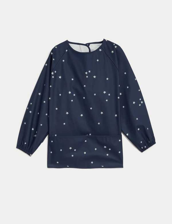  M&s Wipe Clean Apron (3-10 Yrs) Multi 