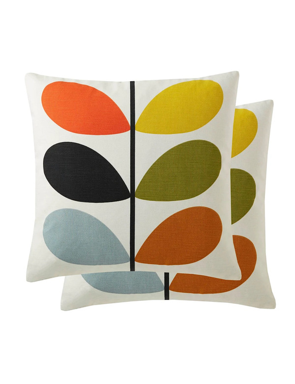 Orla Kiely Pure Cotton Multi Stem Cushion Multi 