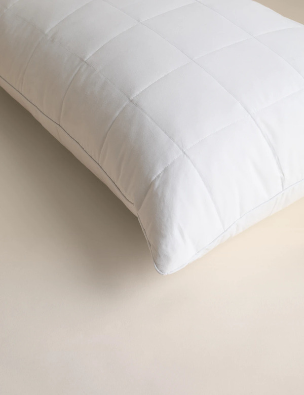  Sleep Solutions Goose Feather & Down Firm Surround Pillow White 