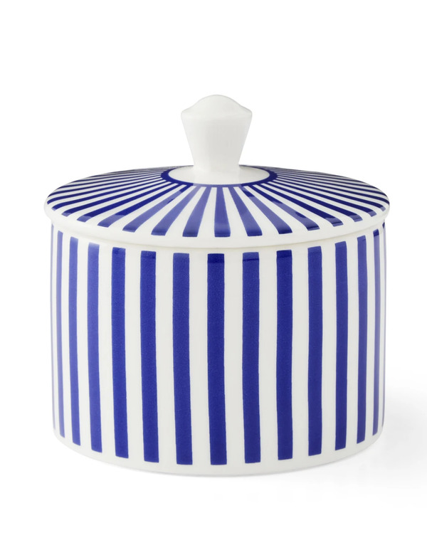  Spode Steccato Sugar Bowl Blue 